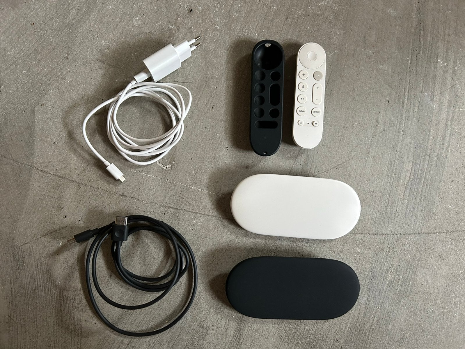 Google TV Chromecast Streamer incl. beschermhoesjes., Ophalen of Verzenden, Zo goed als nieuw, HDMI, Minder dan 500 GB