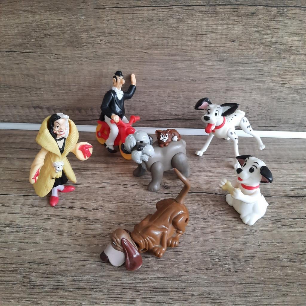 Walt Disney Dalmatiers Cruella de Ville Jasper Badun., Verzamelen, Disney, Ophalen of Verzenden, Zo goed als nieuw, Beeldje of Figuurtje