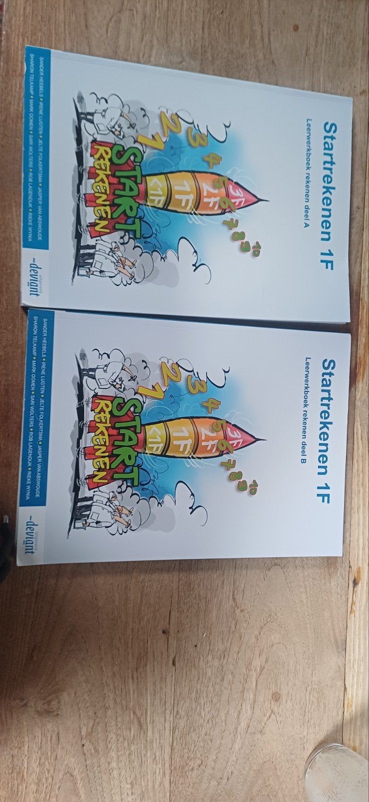 Startrekenen 1F Leerwerkboek deel A en B (ongebruikt), Boeken, Schoolboeken, Ophalen of Verzenden, Nieuw, Overige niveaus, Overige vakken