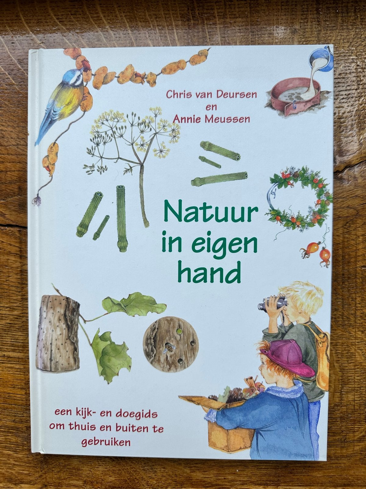 Natuur in eigen hand - Kijk- en doeboek, Ophalen of Verzenden, Zo goed als nieuw, Natuur algemeen