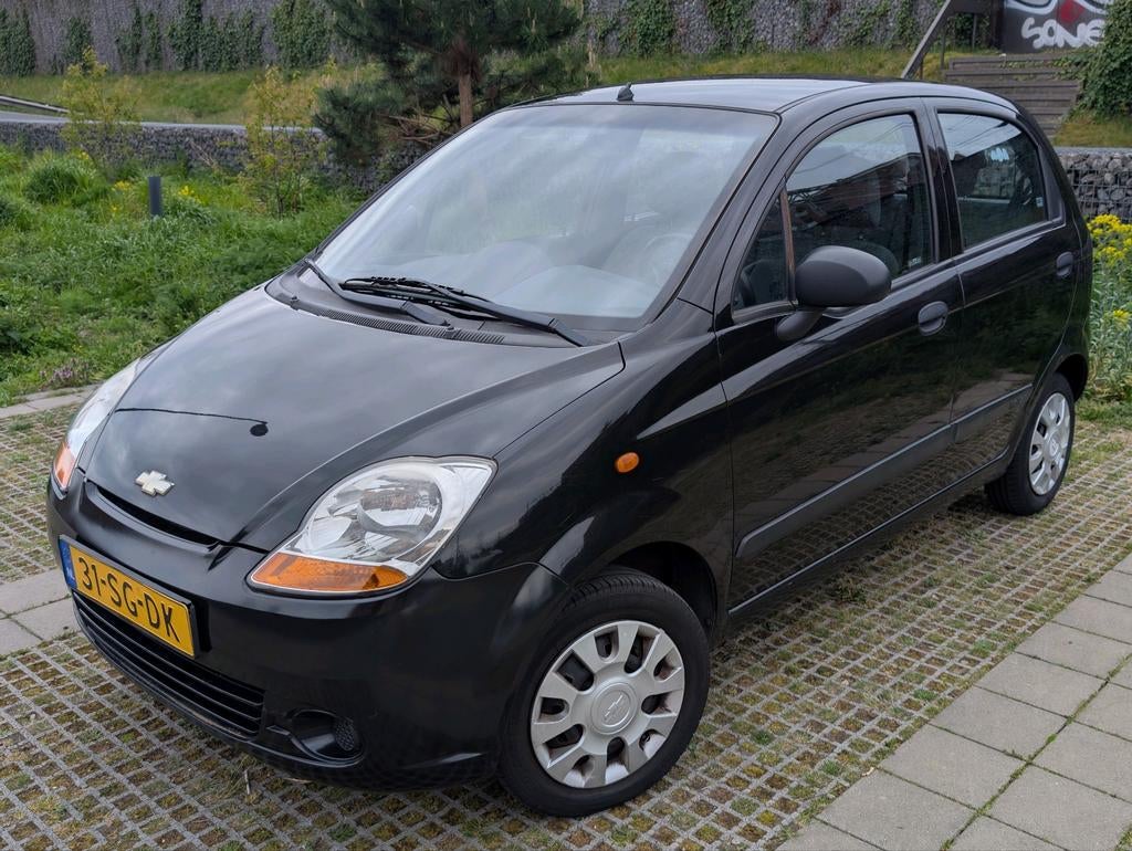 Chevrolet Matiz 0.8 2006 Zwart, Voorwielaandrijving, Stof, Radio, Zwart