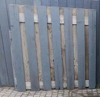 Houten schuttingdeel - GRATIS AF TE HALEN, Tuin en Terras, Ophalen, Minder dan 3 meter, Hout, 1 tot 2 meter