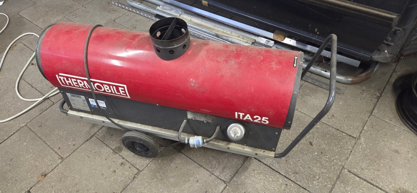 Thermobile ITA25 indirecte Diesel Heater - 22kW, Ophalen, 30 tot 80 cm, Gebruikt, Kachel