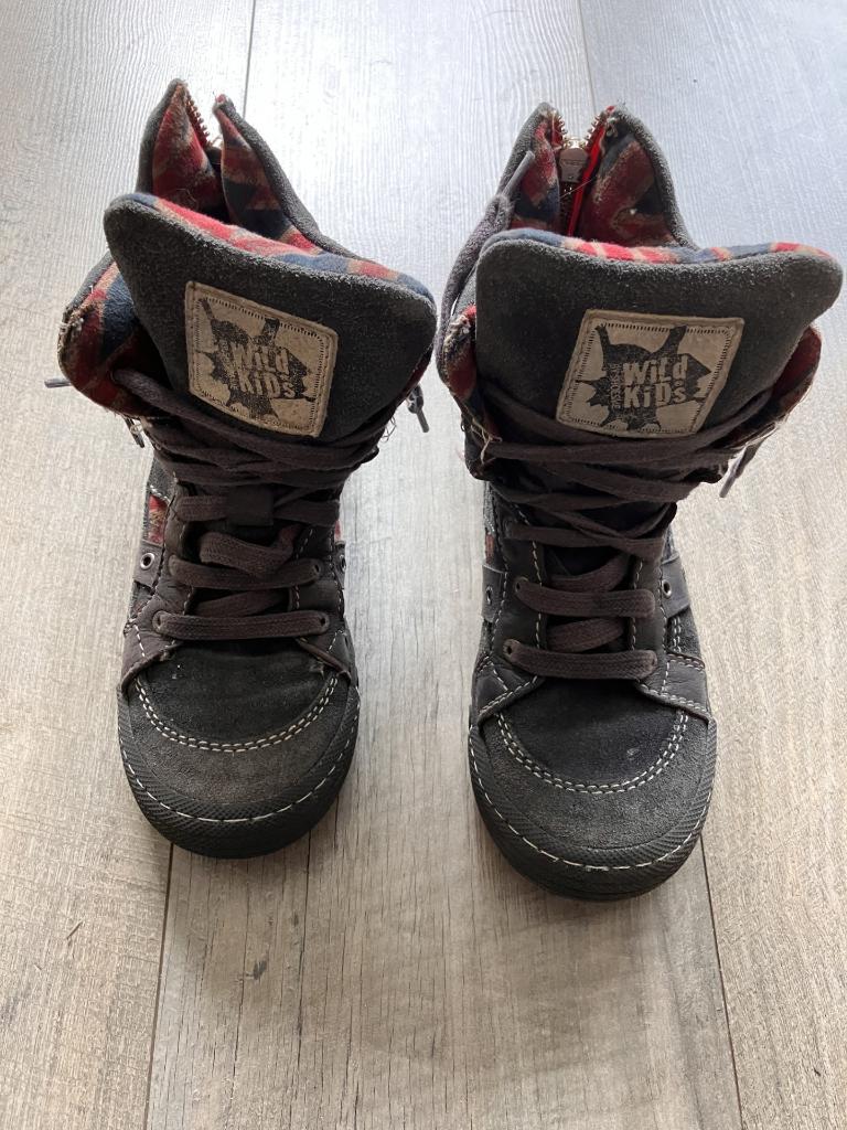 Shoesme Rock N Roll wild kids jongenssneakers (maat 32), Kinderen en Baby's, Gebruikt, Schoenen, Ophalen of Verzenden, Shoesme