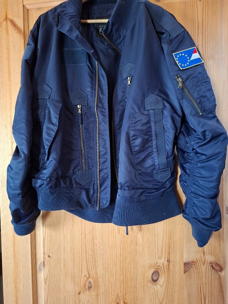 Origineel F-35 vliegjack, Fostex XXL, Blauw, Nieuw, Overige maten, Ophalen of Verzenden