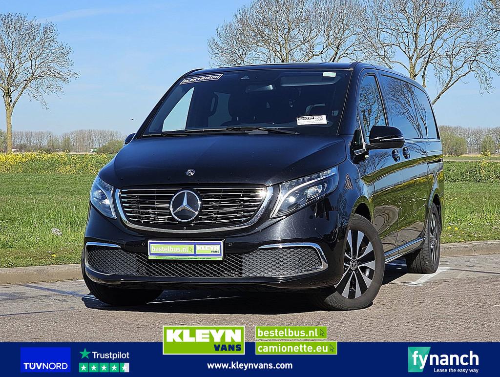 MERCEDES-BENZ EQV 300 l2 dubbele cabine !, Auto's, Automaat, Gebruikt, Zwart, Te koop