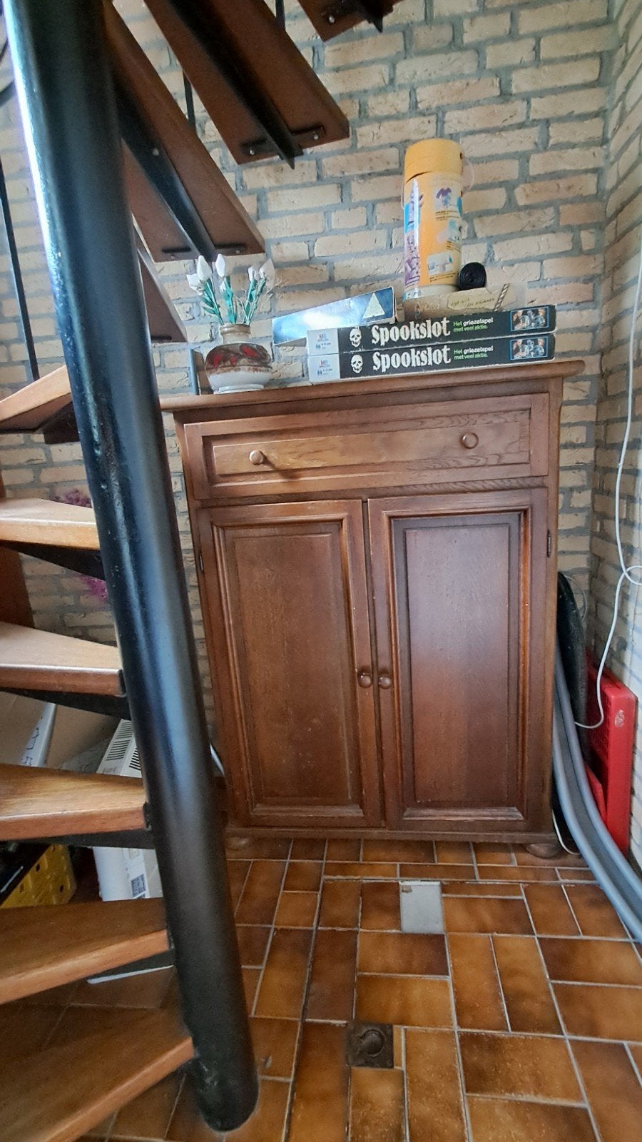 vintage kast, Ophalen