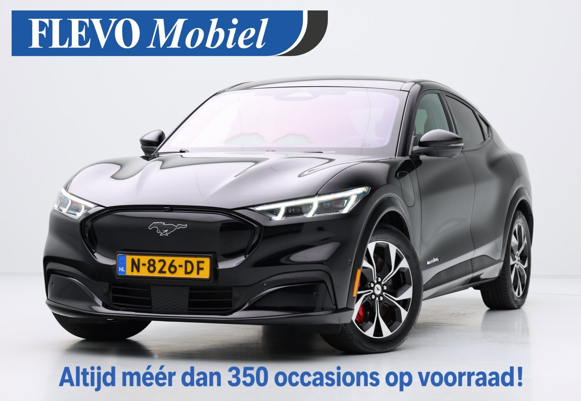 Ford Mustang Mach-E Extended AWD 98 kWh Aut. Pano|1e Eig|Led, Automaat, Dealer onderhouden, 98 kWh, Gebruikt