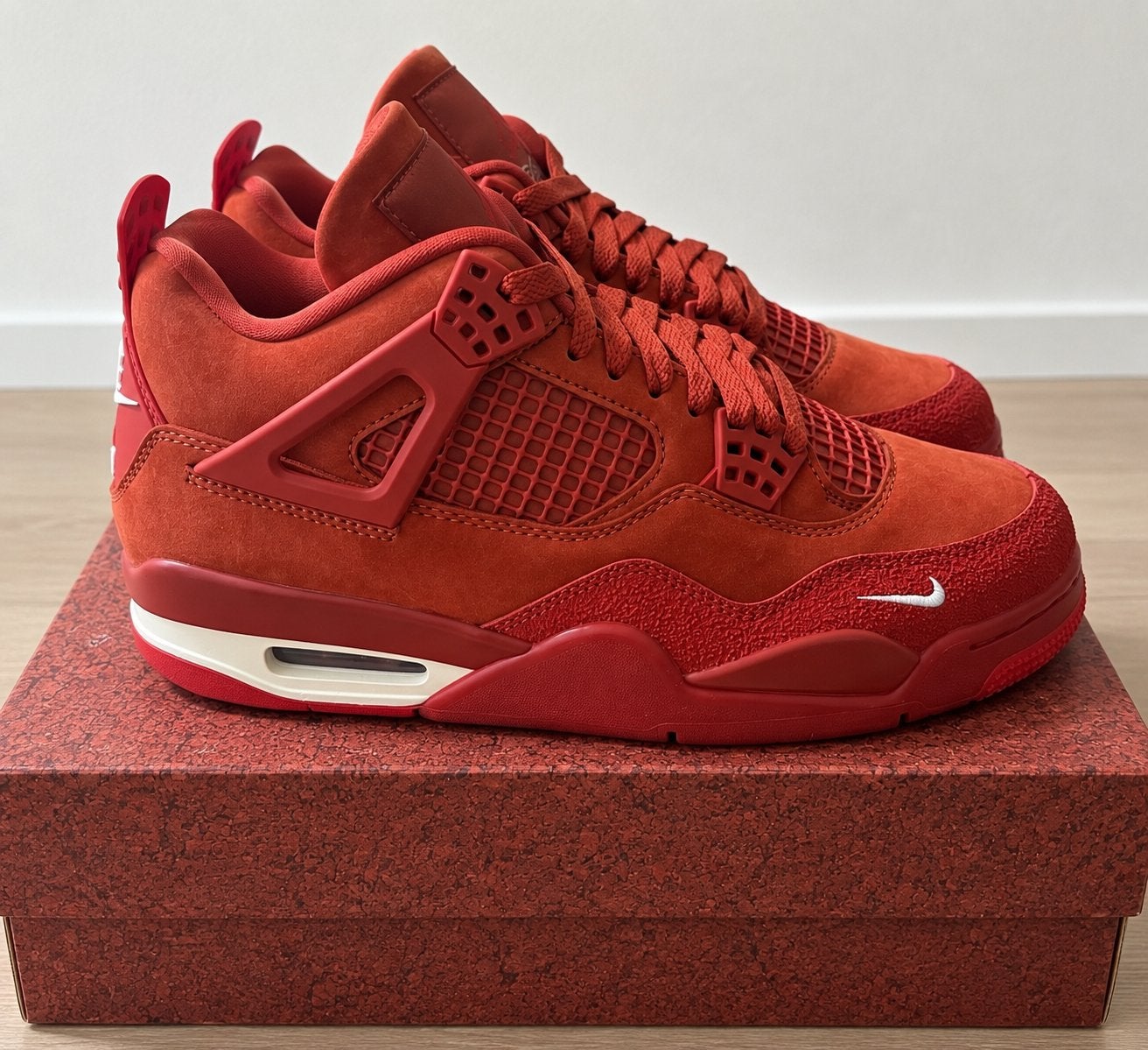 Nike Air Jordan 4 Retro Nigel Sylvester Brick by Brick 40,5, Kleding | Heren, Overige kleuren, Nieuw, Ophalen of Verzenden, Sneakers of Gympen