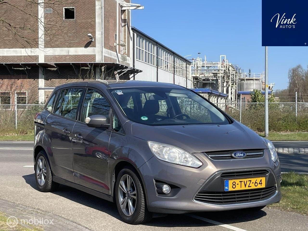 Ford Grand C-Max 1.0 Edition | Navigatie | Nieuwe APK | Crui, Voorwielaandrijving, Gebruikt, Bruin, Origineel Nederlands
