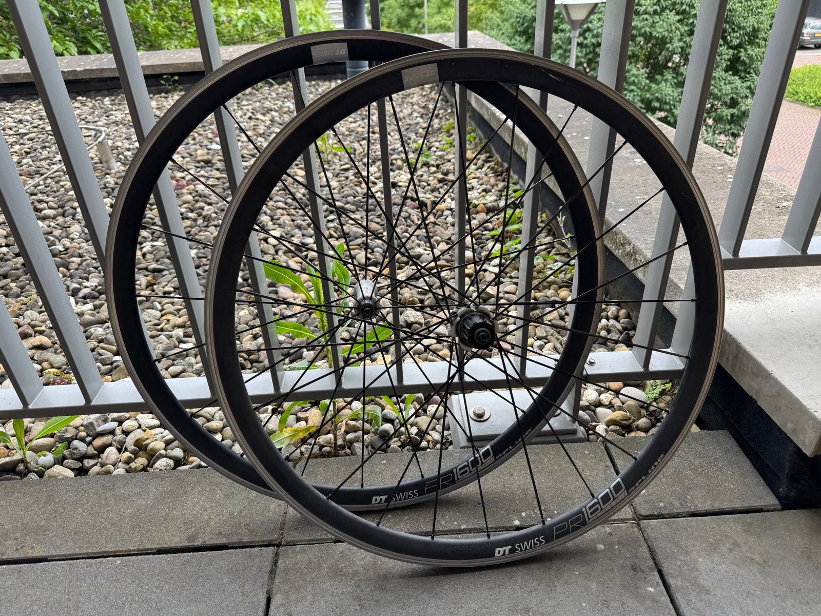 DT Swiss PR1600 Spline Wielset, Zo goed als nieuw, Aluminium, Racefiets, Ophalen