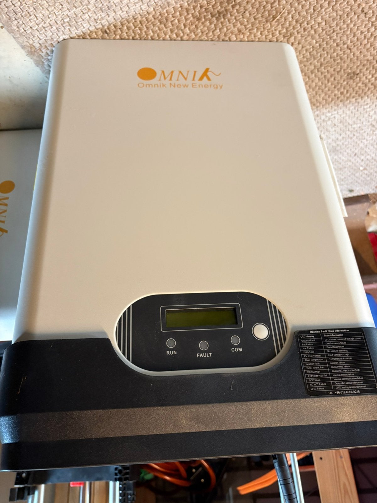 Omink omvormer type 3K TL 3400W, Ophalen, Gebruikt