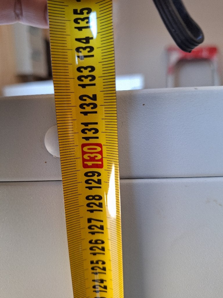 Metalen ladekast, Huis en Inrichting, Ophalen, Gebruikt, 100 tot 150 cm, 50 tot 100 cm