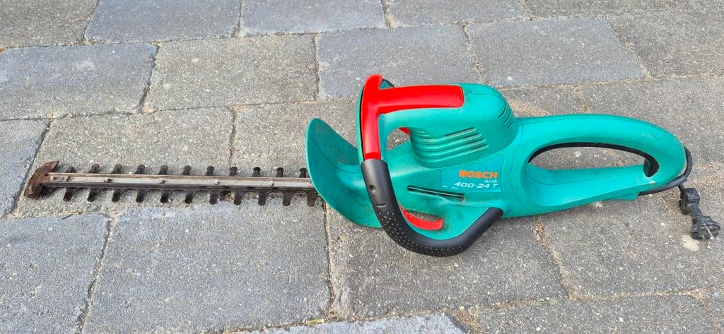 AHS 400-24 T heggenschaar., Tuin en Terras, Heggenscharen, Elektrisch, Ophalen