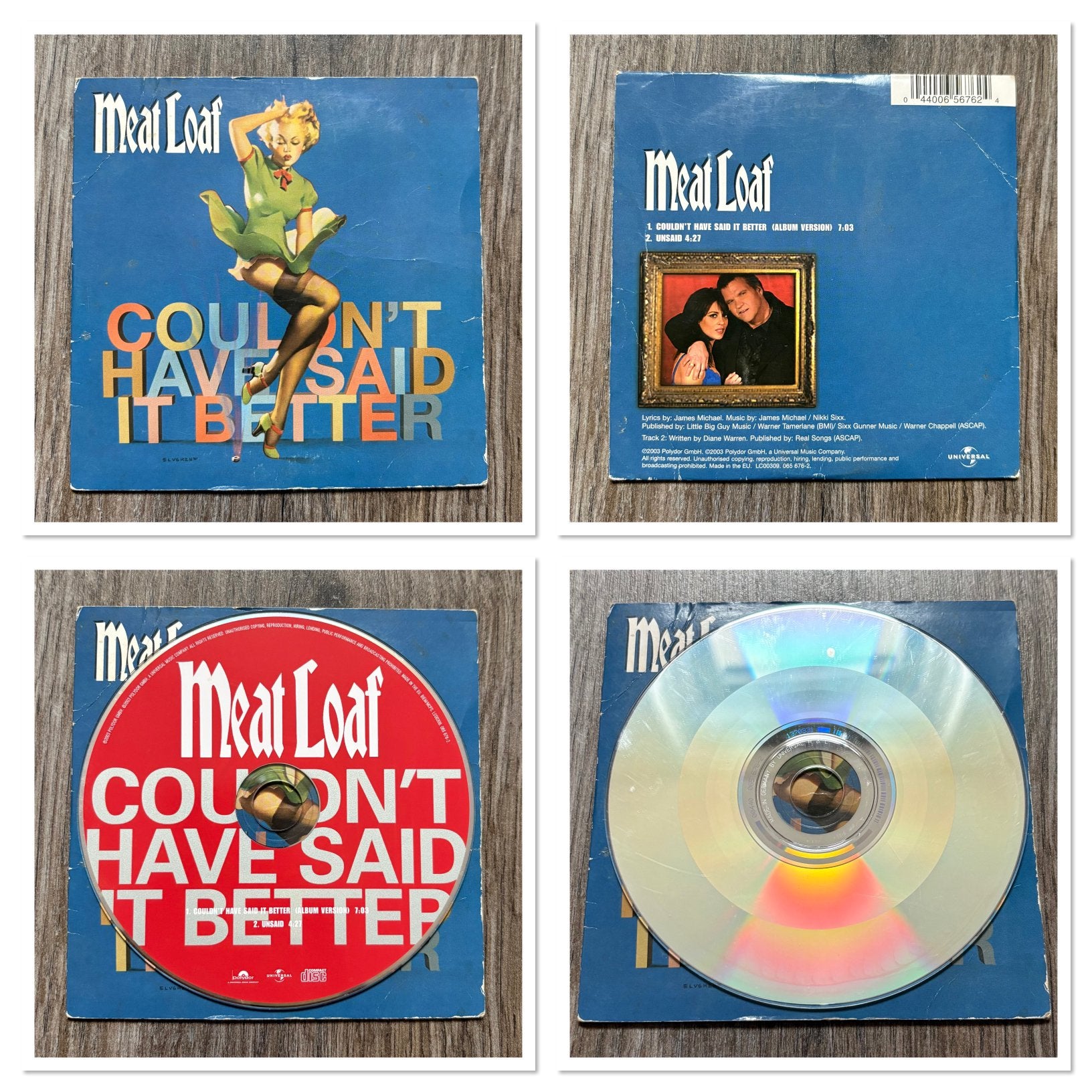MeatLoaf: Couldn’t Have it Said Better, Ophalen of Verzenden, Zo goed als nieuw, Pop