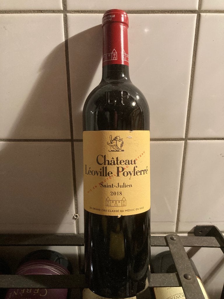 Léoville Poyferré 2018, Verzamelen, Wijnen, Ophalen, Frankrijk, Zo goed als nieuw, Rode wijn