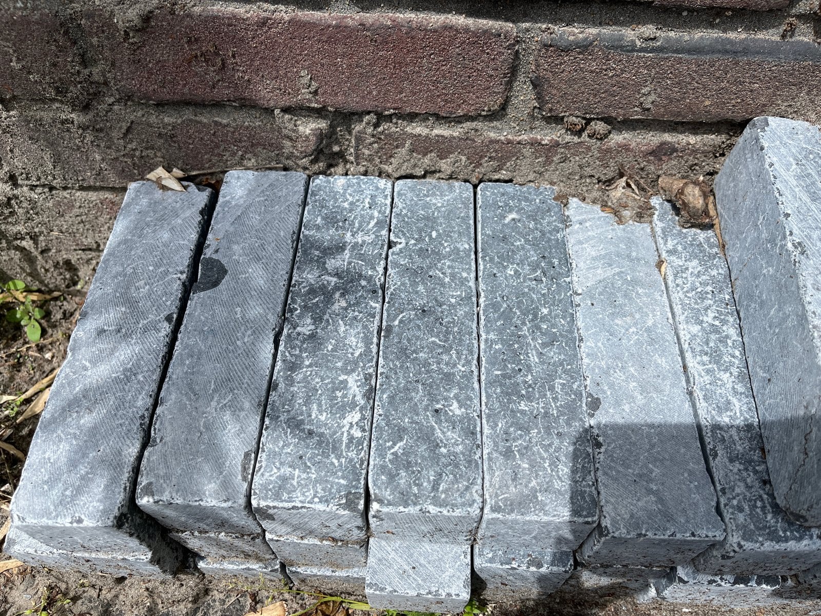 Natuurstenen klinkers (kleine partij), Doe-het-zelf en Verbouw, Tegels, Ophalen, Hardsteen, Nieuw, Minder dan 20 cm