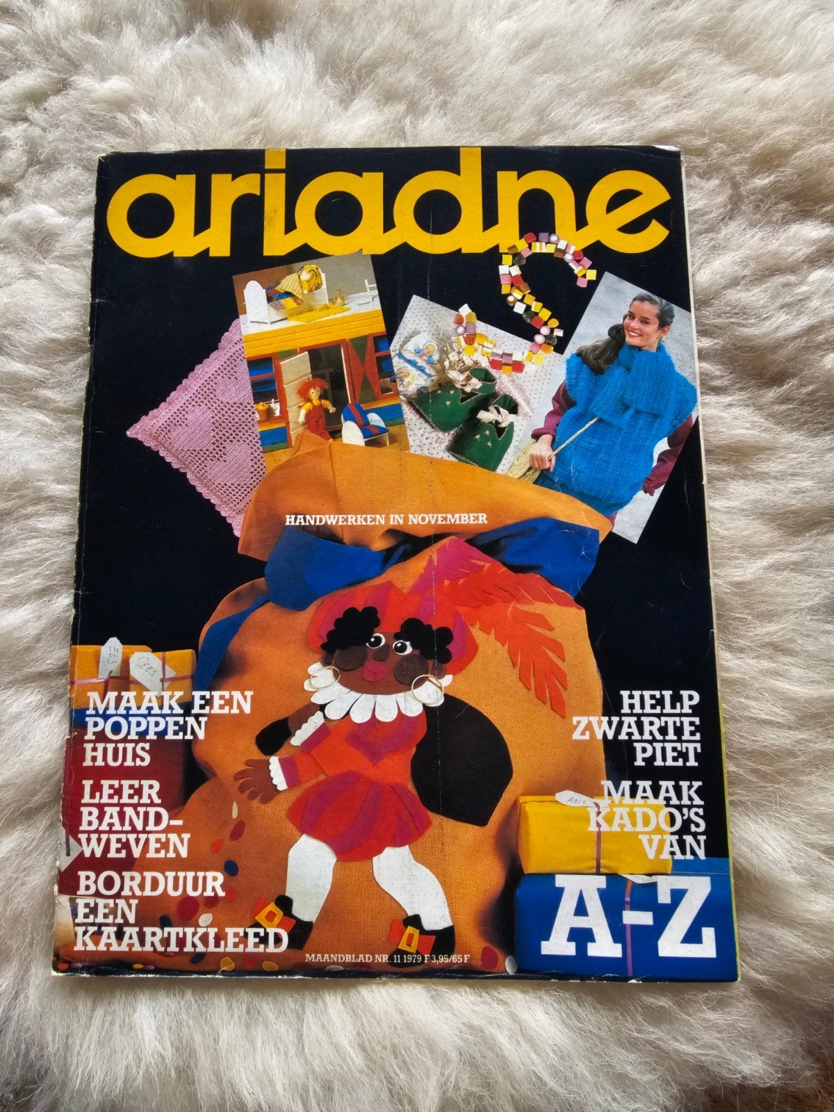 Vintage handwerk tijdschrift Ariadne Nr 11 1979, Ophalen of Verzenden, Gelezen, Damesbladen