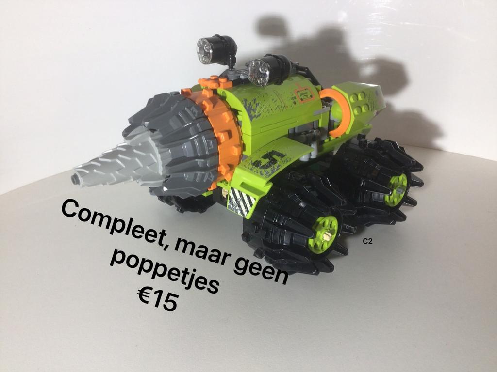 Lego boorvoertuig, Ophalen of Verzenden, Gebruikt, Complete set, Lego