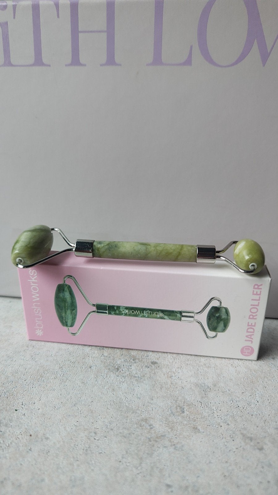 Brush Works HD Jade Roller nieuw, Ophalen of Verzenden, Nieuw, Gehele gezicht