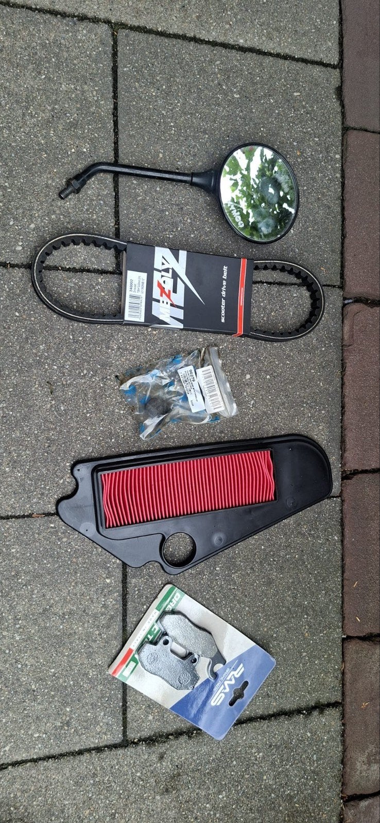 Onderd Kymco Agility 50 (GY6): luchtfilter, V-snaar, Rembl, Ophalen of Verzenden, Overige typen, Kymco