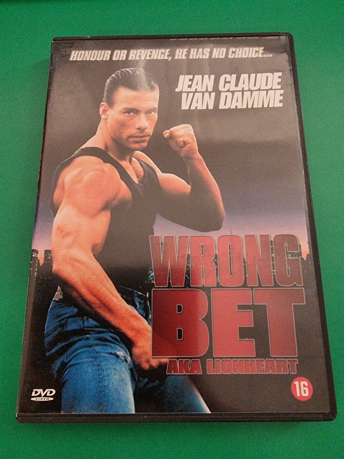 Wrong Bet (Lionheart) - Jean Claude Van Damme DVD, Cd's en Dvd's, Dvd's | Thrillers en Misdaad, Zo goed als nieuw, Actiethriller