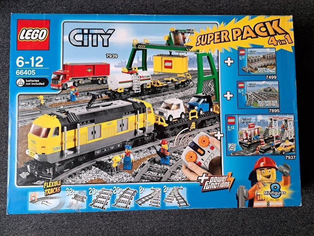 LEGO City Super Pack 4 in 1 (66405) - Ongeopend, City, Lego, Nieuw, Ophalen of Verzenden