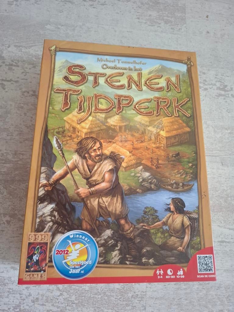 Stenen Tijdperk prachtig spel Nieuw! Bordspel, Een of twee spelers, Ophalen of Verzenden, Nieuw, 999 Games