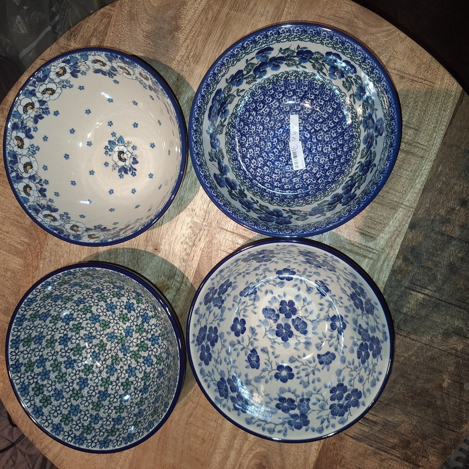 Diverse schalen Bunzlau Castle Pools keramiek-nieuw, Overige merken, Keramiek, Nieuw, Ophalen of Verzenden