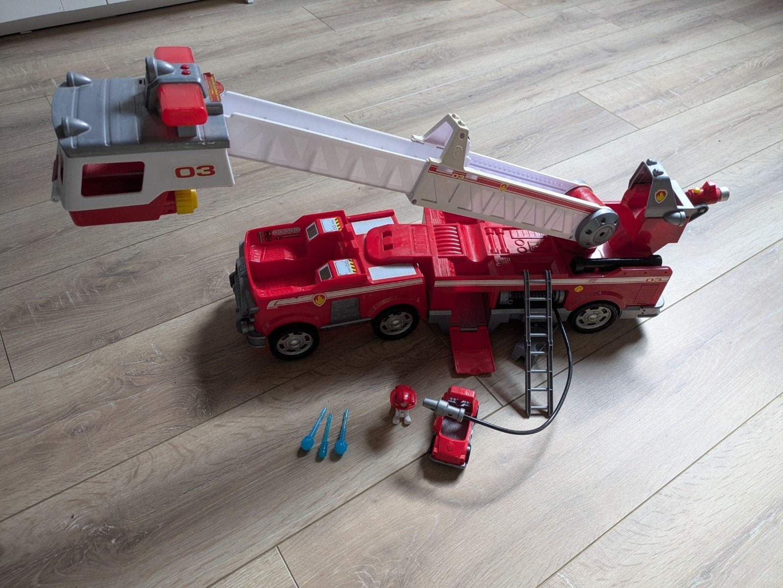 paw patrol ultimate rescue Marshall brandweerwagen, Ophalen, Zo goed als nieuw