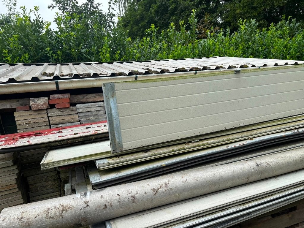 pir / alumiumplaten +/- 50 stuks., Ophalen, Gebruikt, Overige materialen, 50 tot 100 mm