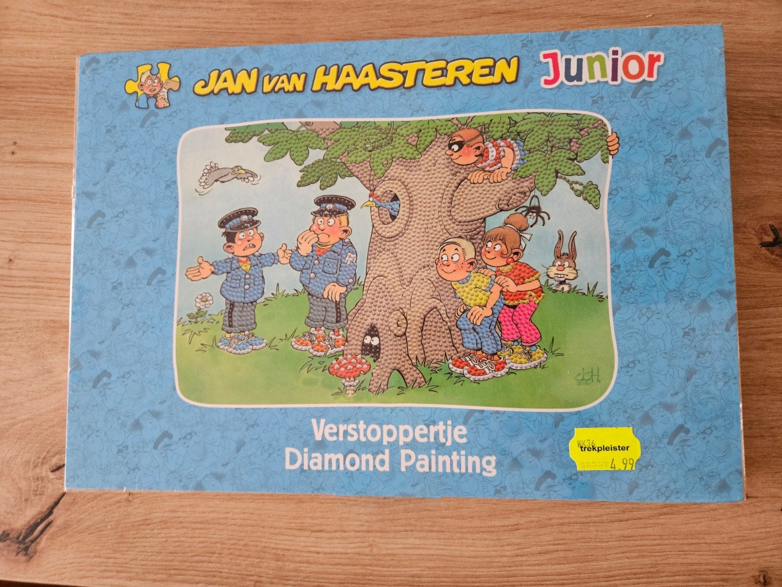 Jan van Haasteren Junior Diamond Painting Set, Hobby en Vrije tijd, Knutselen, Nieuw, Knutselwerk, Ophalen of Verzenden