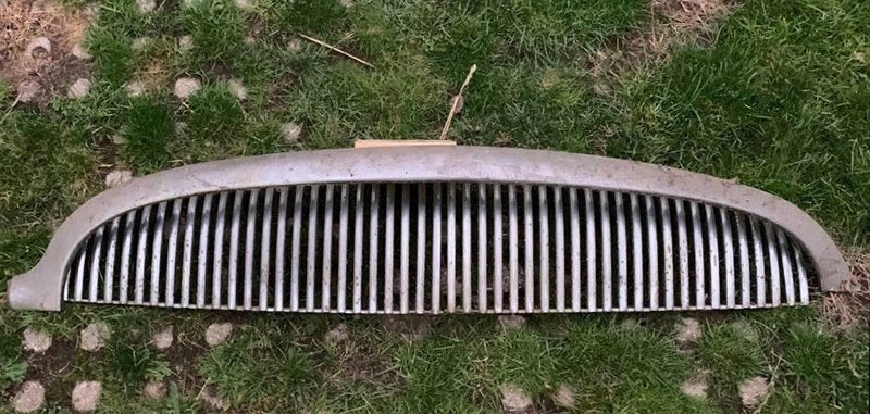 1954 Buick Grill grille chrome oldtimer mancave, Ophalen, Gebruikt, Buick