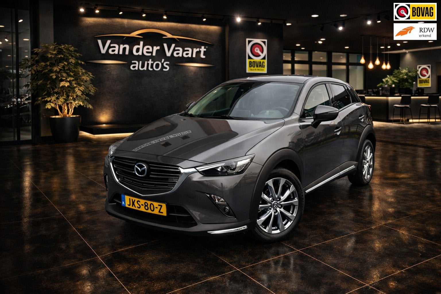 Mazda CX-3 2.0 120 GT-M KIZOKO AUTOMAAT LEDER STOELVERWARMIN, Auto's, Gebruikt, Euro 6, 4 cilinders, 1192 kg