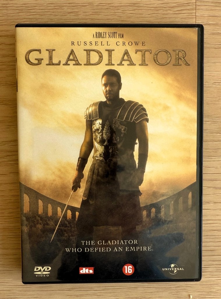 Gladiator, Vanaf 12 jaar, Ophalen of Verzenden, Zo goed als nieuw, Overige genres