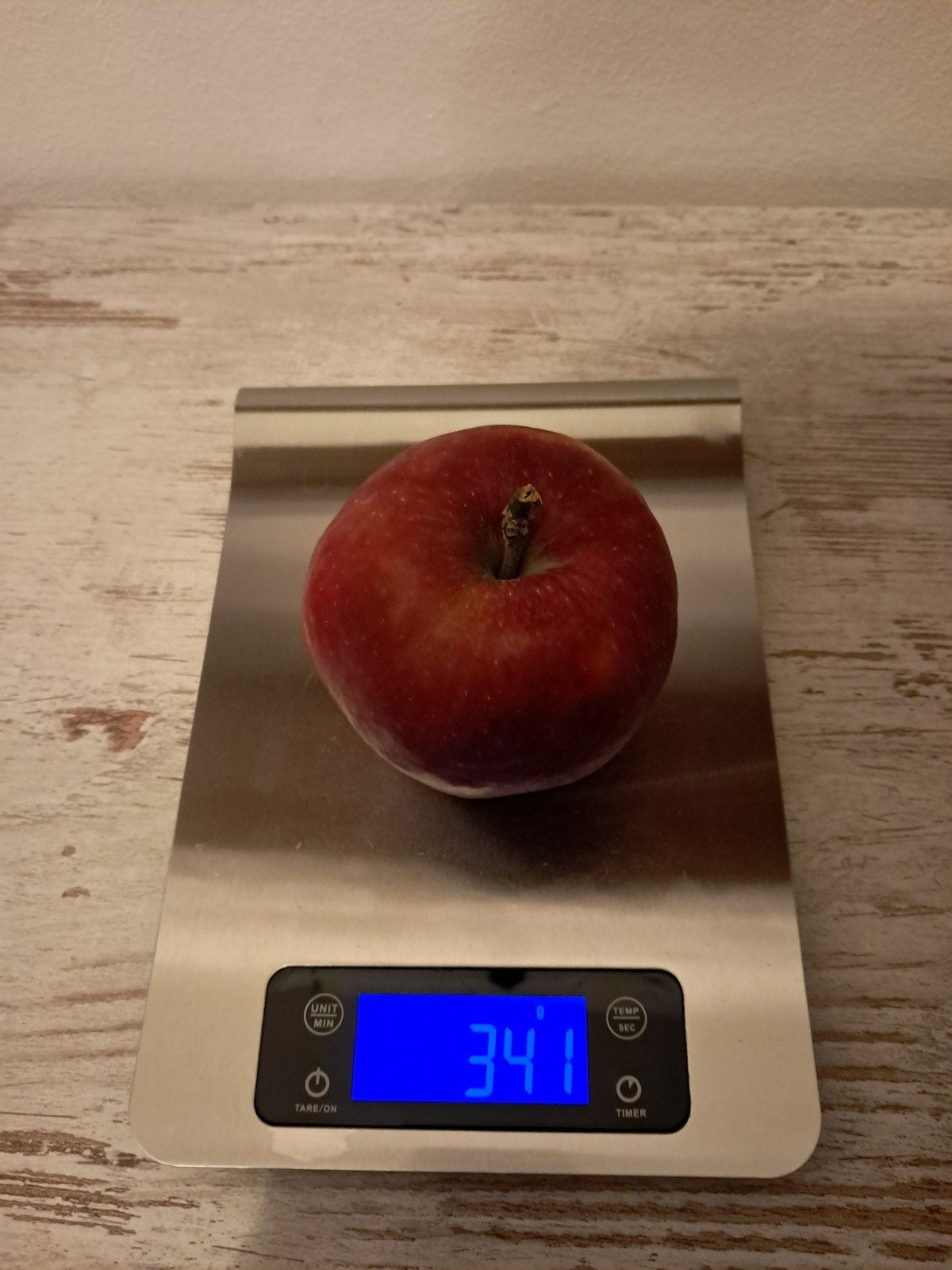 RVS Digitale keukenweegschaal - Nauwkeurig en stijlvol, Minder dan 10 kg, Keukenweegschaal, Ophalen of Verzenden, Fijner dan 1 gram