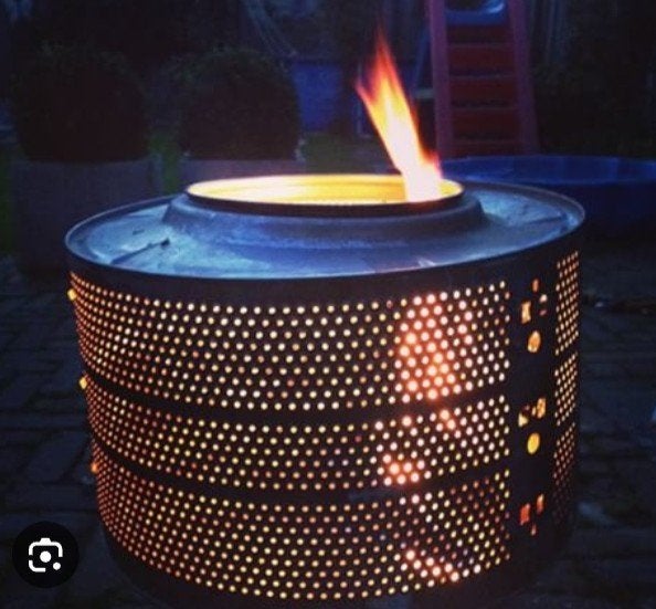 Wasmachinetrommel voor vuurkorf, Tuin en Terras, Vuurkorven, Ophalen