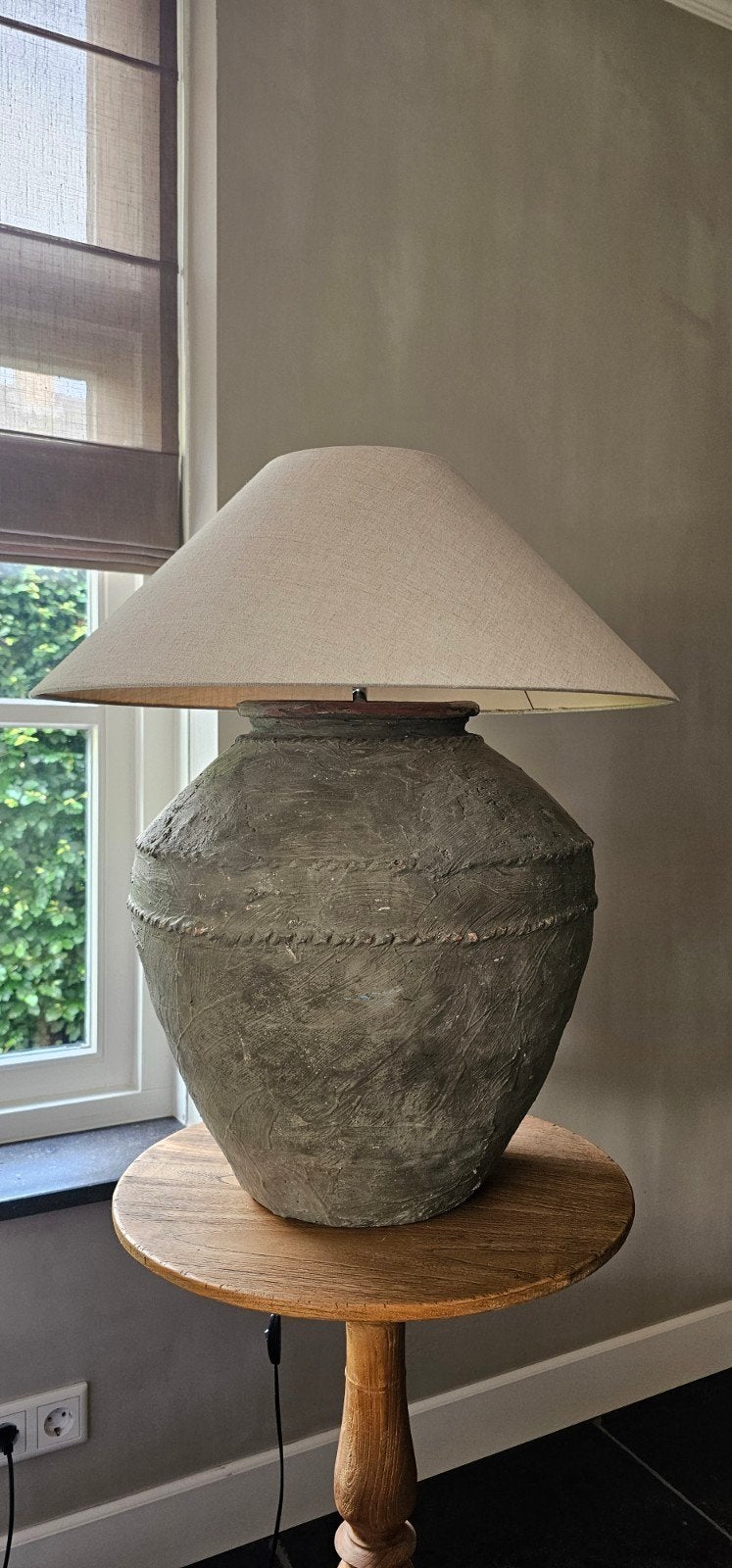 Kruiklamp incl. kap, Ophalen, 50 tot 75 cm