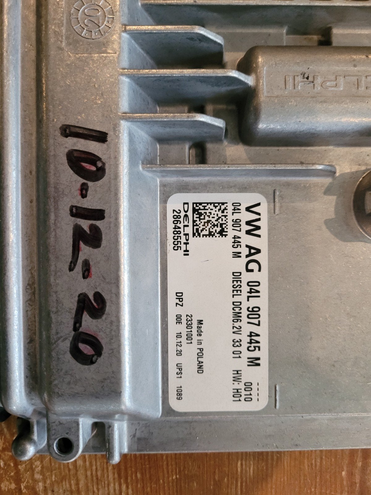 ecu computer Vw transporter crafter Vw AG 04L907 445 M, Ophalen of Verzenden