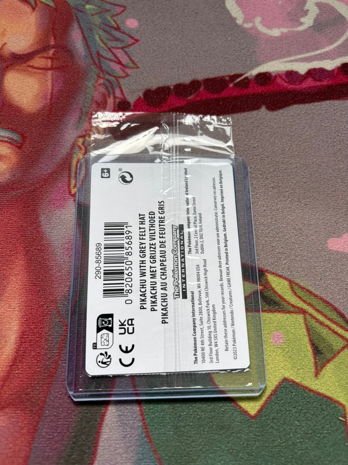 Pikachu with Grey Felt Hat Van Gogh Museum SVP 085 sealed, Ophalen of Verzenden, Zo goed als nieuw