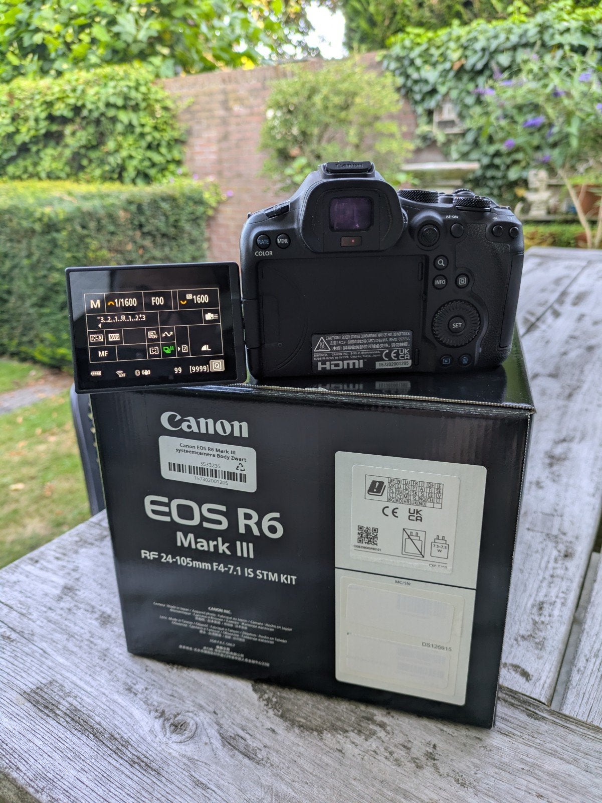 Canon Body R6 mark iii 6463 clicks, Audio, Tv en Foto, Fotocamera's Digitaal, Canon, Ophalen of Verzenden, Zo goed als nieuw, Accu