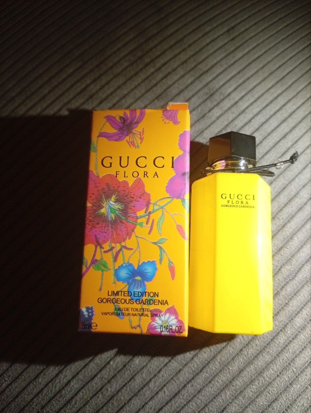 Mini Gucci Flora Gorgeous Gardenia Limited Edition 5ml, Ophalen of Verzenden, Nieuw