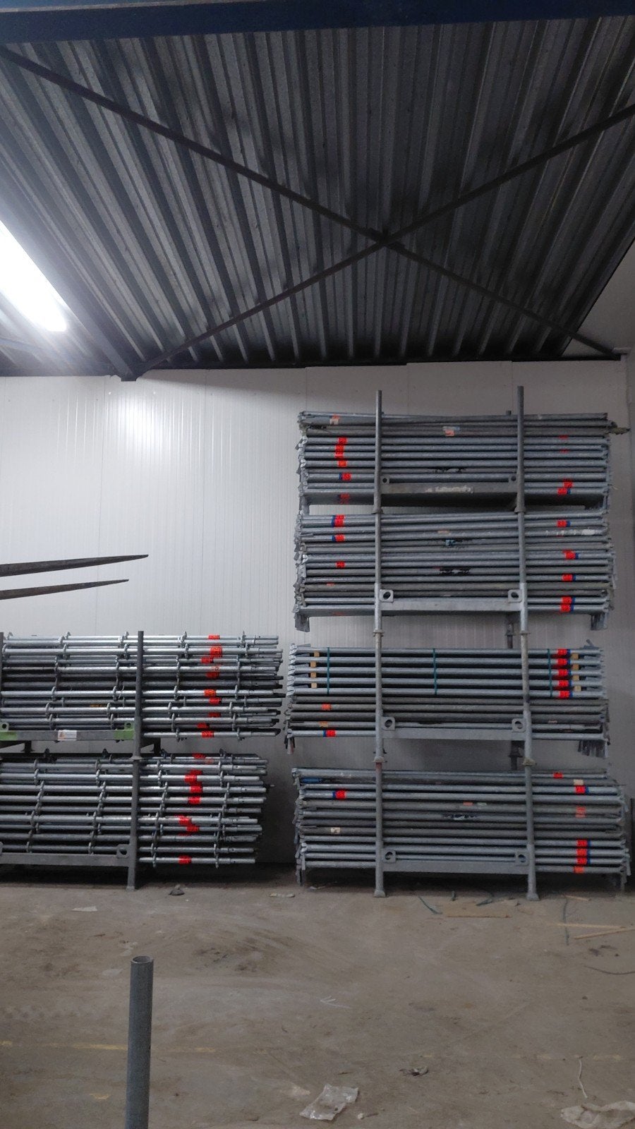 Te koop stalen gevel steiger / allround steiger materiaal, Ophalen of Verzenden, Overige typen, Minder dan 2 meter