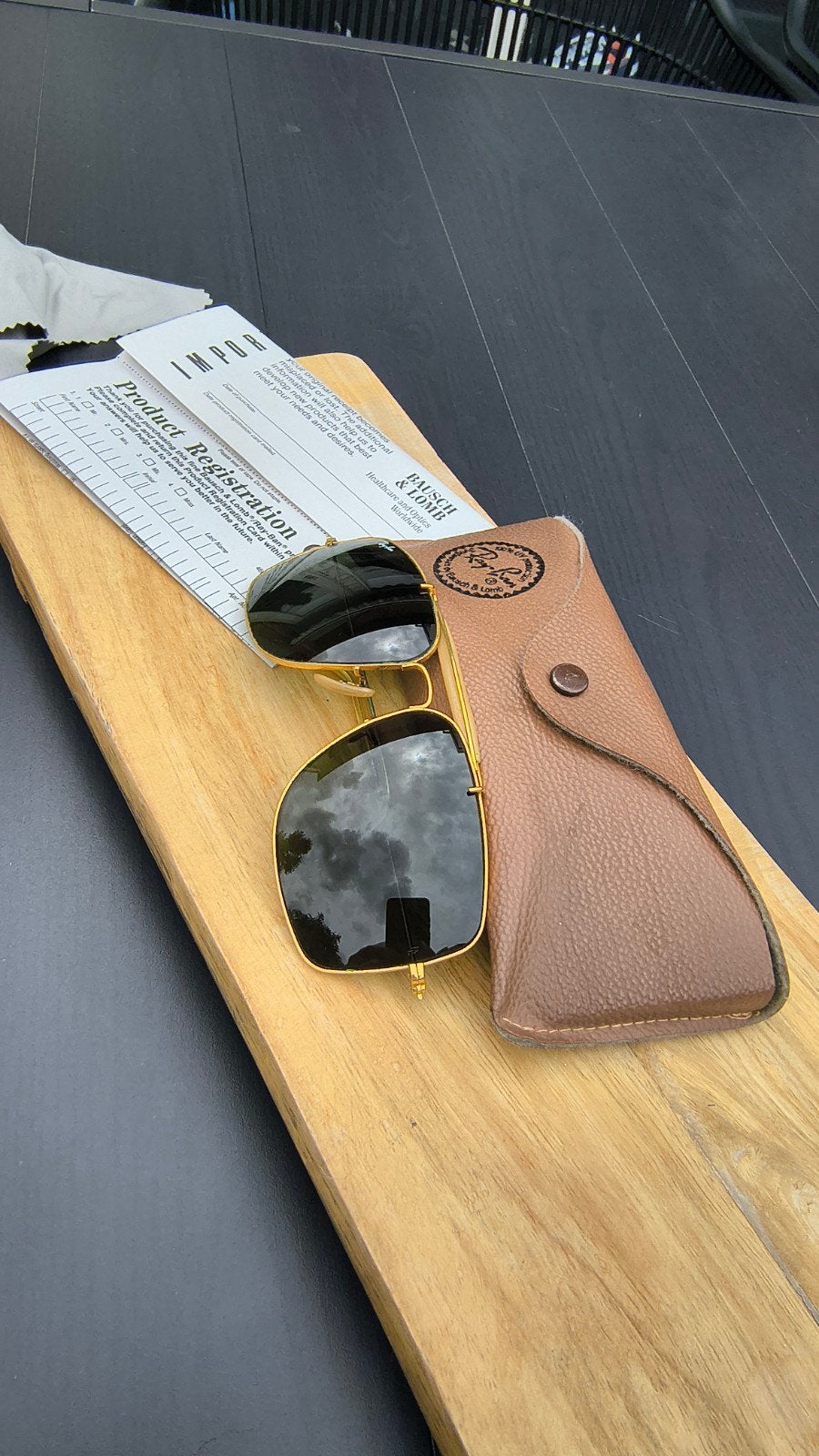 Rayban B&L New Old Stock Explorer 2 in Nieuwstaat maat 62-14, Ophalen of Verzenden, Nieuw, Ray-Ban