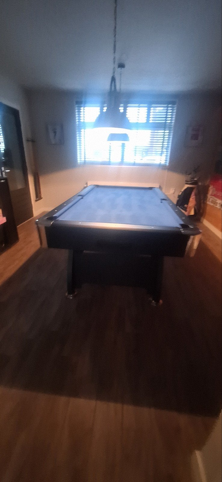 Pool tafel als nieuw, Sport en Fitness, Biljarten en Poolen, Ophalen of Verzenden, Zo goed als nieuw, Pooltafel
