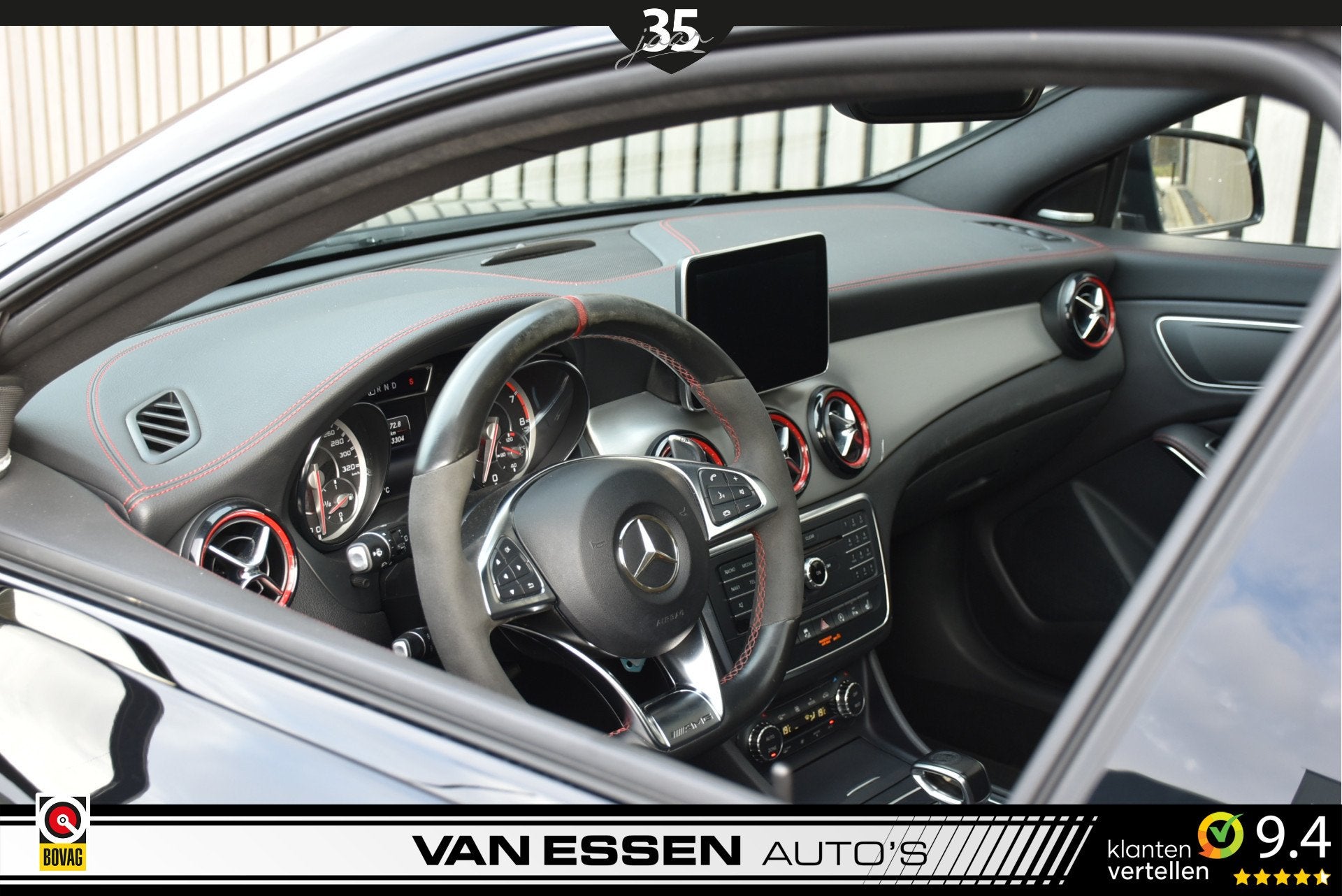 Mercedes-Benz CLA-Klasse Shooting Brake AMG 45 4MATIC Orange, Automaat, CLA, Gebruikt, Euro 6