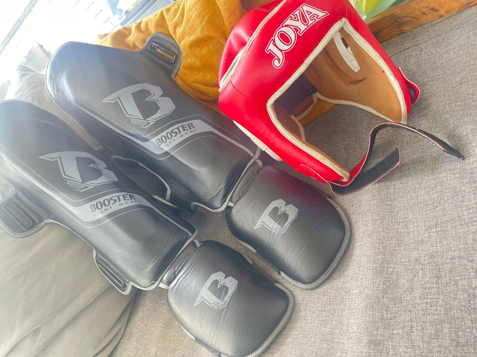 Beschermingsset voor MMA-gevechten, Ophalen, Gebruikt, Bokszak