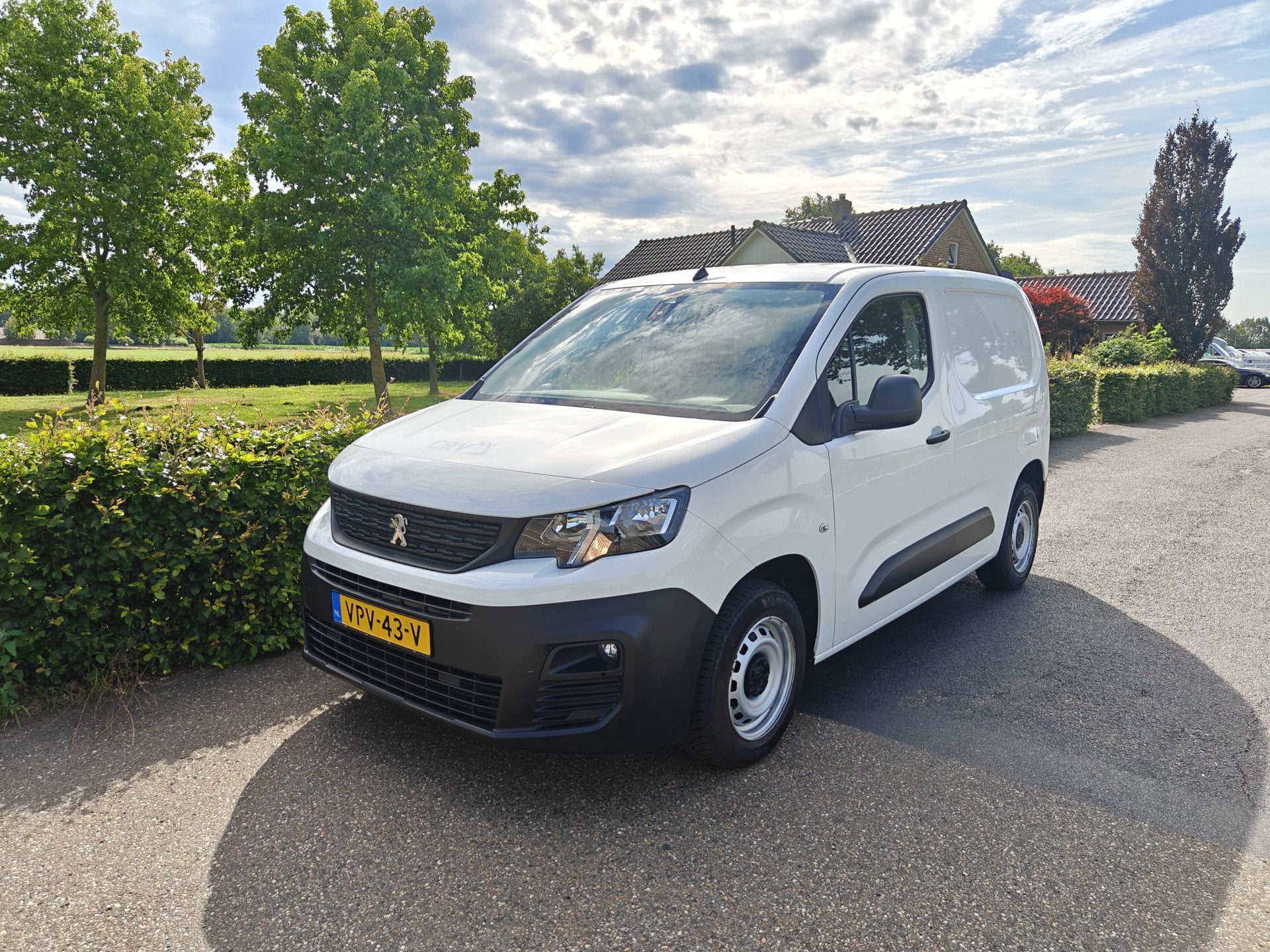 Peugeot Partner 1.5 BlueHDI Premium AIRCO BJ 2022 (bj 2022), Auto's, Bestelauto's, Voorwielaandrijving, Stof, Gebruikt, Euro 6
