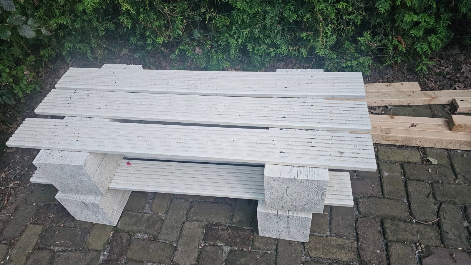 Opstap voor chalet / stacaravan 2x, Ophalen, Overige typen, Minder dan 2 meter