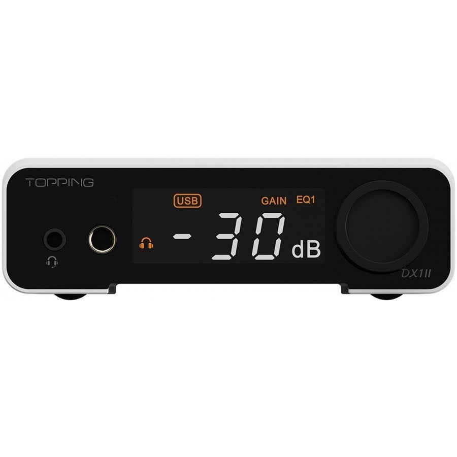 TOPPING DX1 II DAC Headphone Amplifier DAC ES9039Q2M 32bit 3, Ophalen of Verzenden, Nieuw